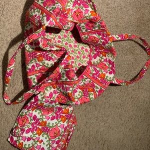 Vera Bradley duffel bag and extra wet clothes bag